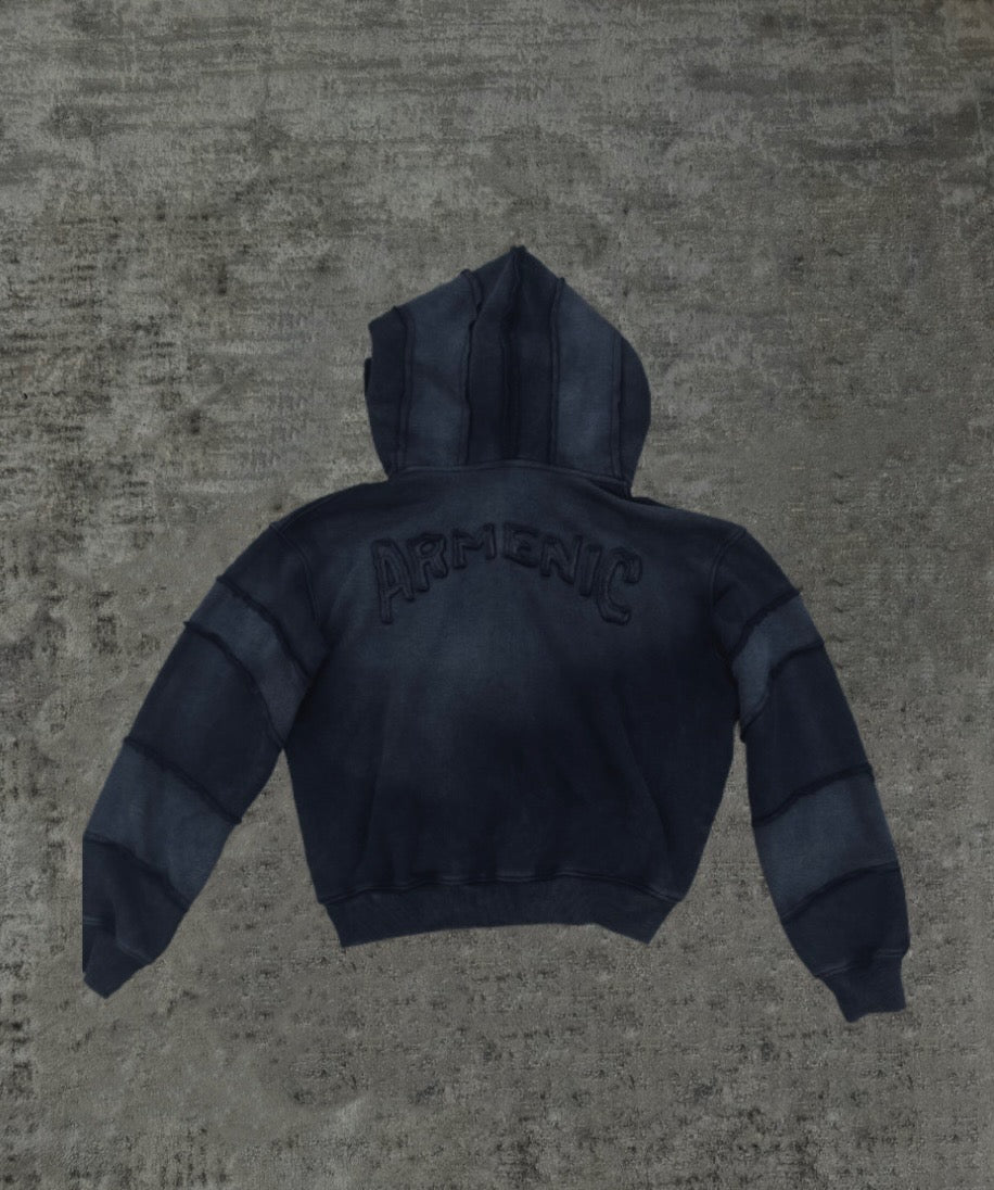 armenic blackout shell hoodie
