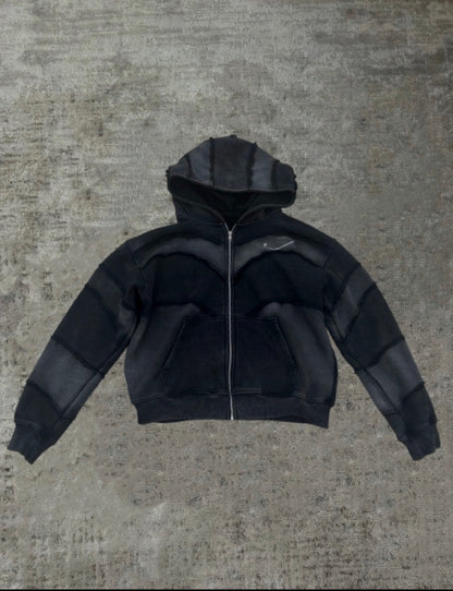 armenic blackout shell hoodie