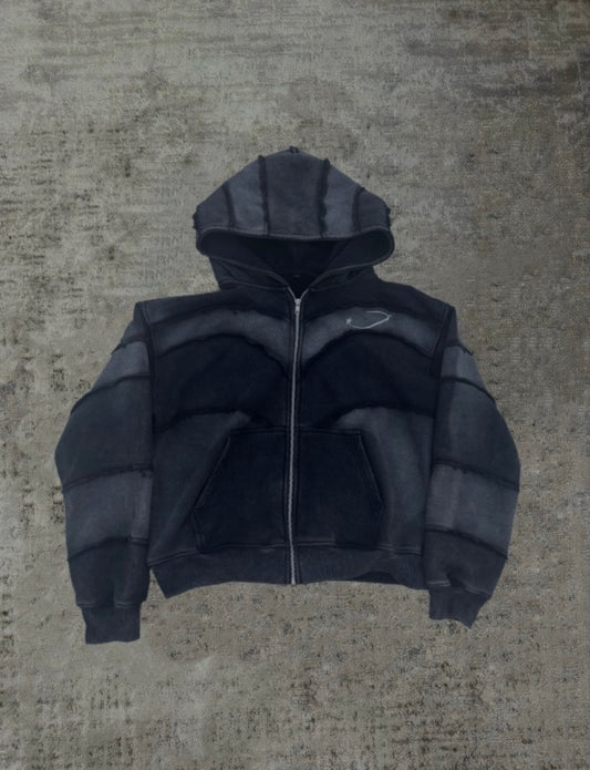 armenic blackout shell hoodie
