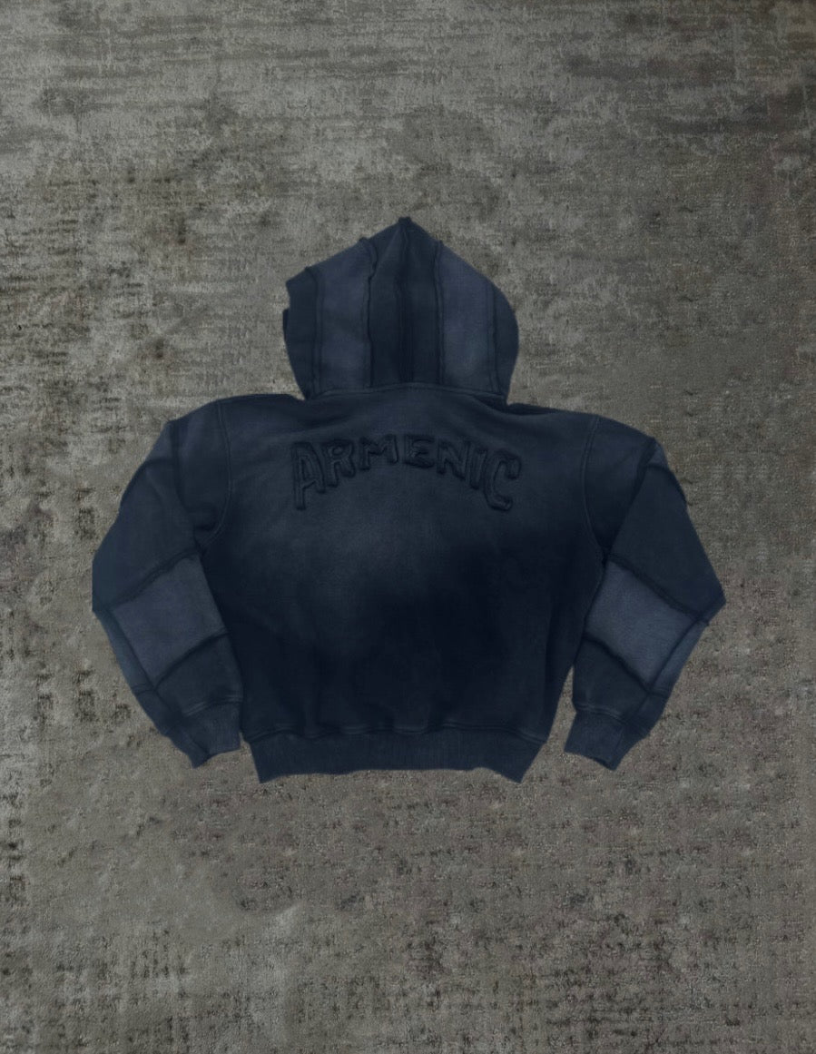 armenic blackout shell hoodie