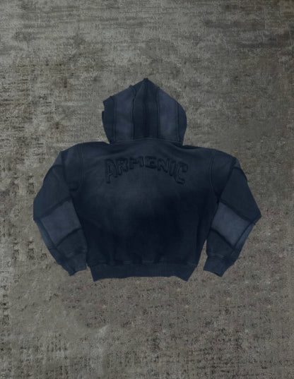 armenic blackout shell hoodie